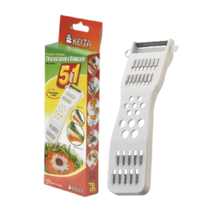 Descascador e fatiador 5 em 1