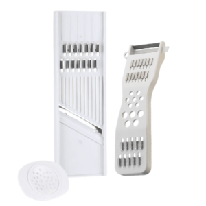 Kit 1 Descascador (5 em 1) e 1 Cortador de legumes