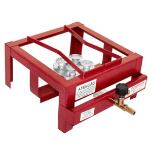 Fogão alta pressão 1 boca sem mangueira / Caminhoneiro