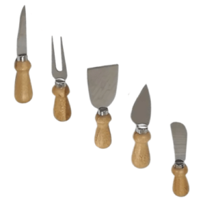 Conjunto de mini facas 5 peças para Queijo